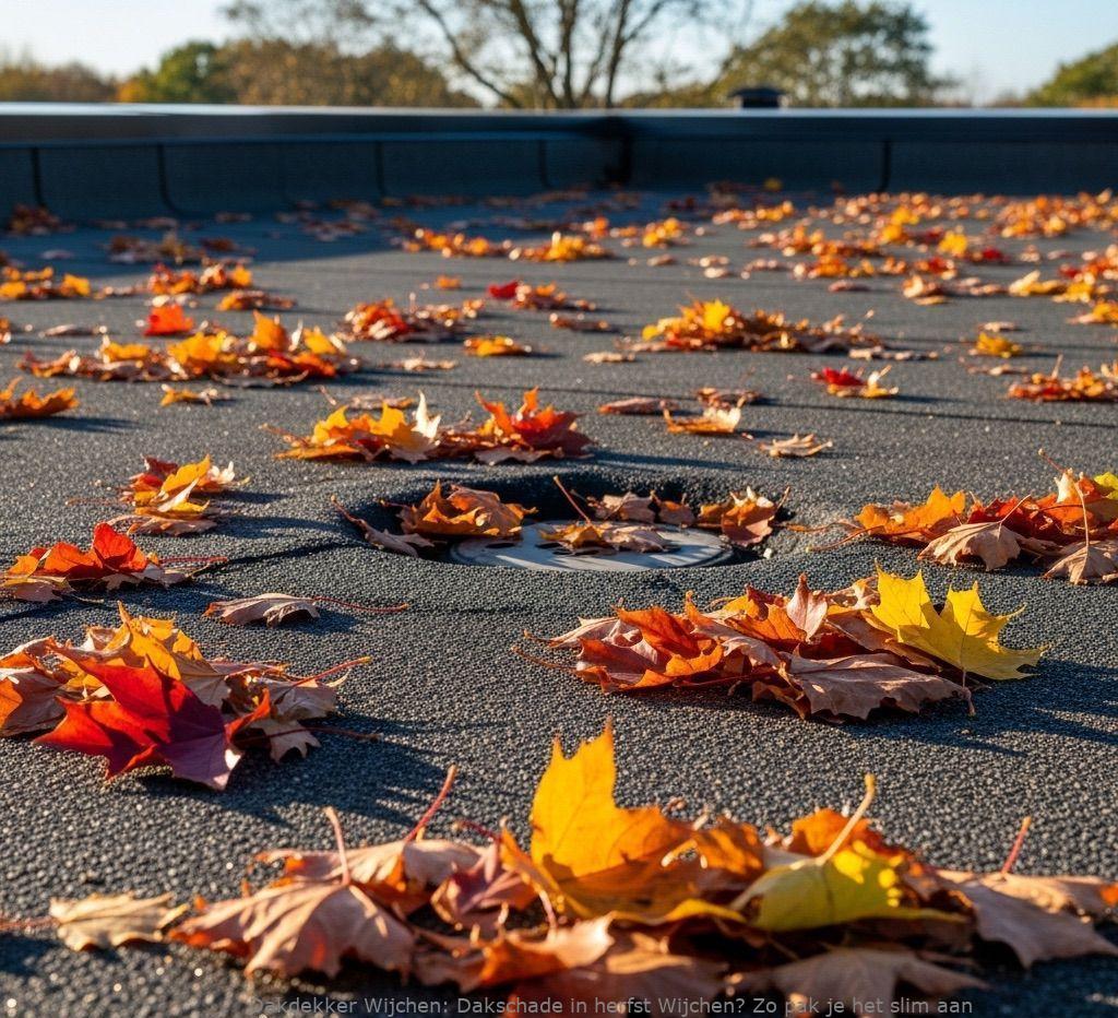 Dakschade In Herfst Wijchen